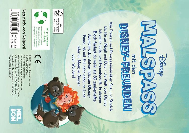 Produktbild: Disney Kreative Besch&auml;ftigung: Malspa&szlig; mit den Disney-Freunden