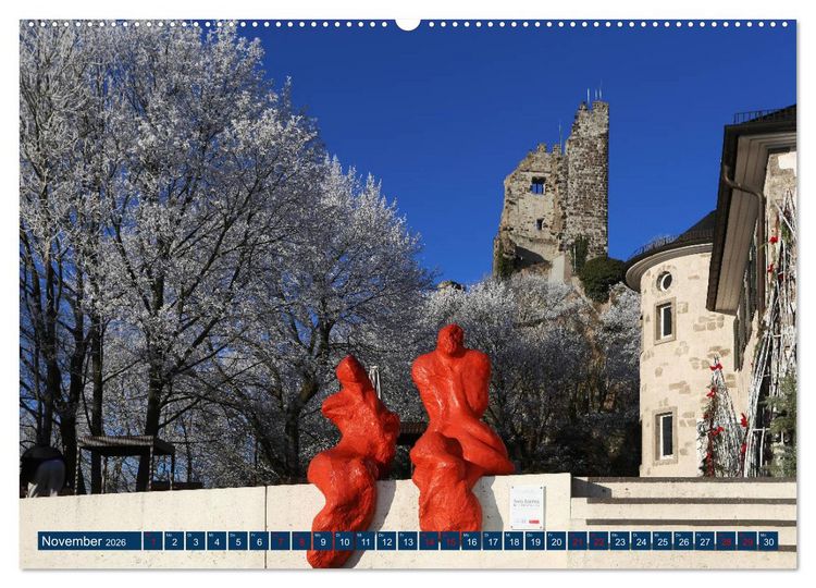 Produktbild: 75 Jahre Nordrhein-Westfalen - Ein Bundesland feiert Geburtstag (hochwertiger Premium Wandkalender 2026 DIN A2 quer), Kunstdruck in Hochglanz