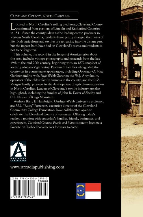 Produktbild: Cleveland County People and Places