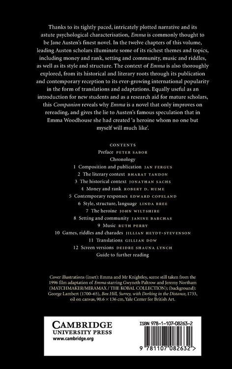 Produktbild: The Cambridge Companion to 'Emma'