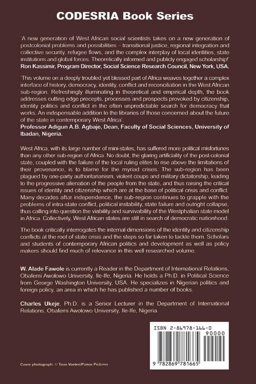 Produktbild: The Crisis of the State and Regionalism in West Africa