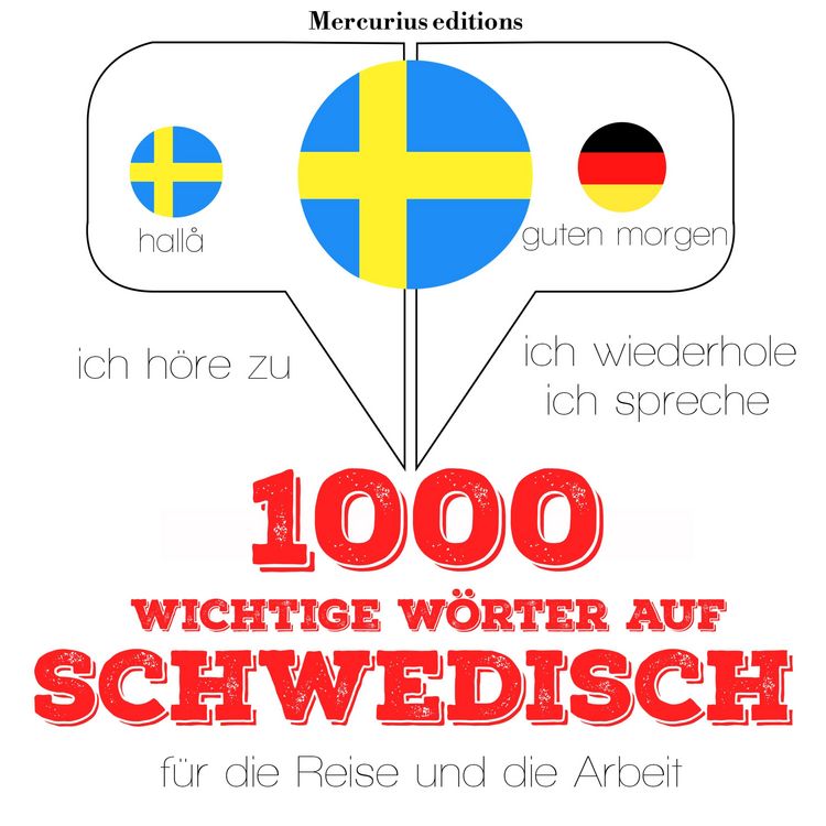 Produktbild: 1000 wichtige W&ouml;rter auf Schwedisch f&uuml;r die Reise und die Arbeit
