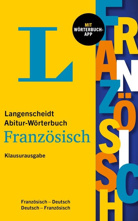 Produktbild: Langenscheidt Abitur-Wörterbuch Französisch Klausurausgabe