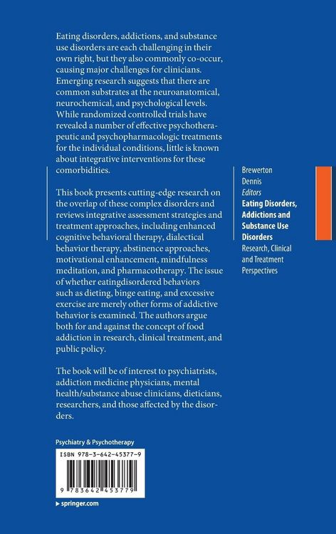 Produktbild: Eating Disorders, Addictions and Substance Use Disorders