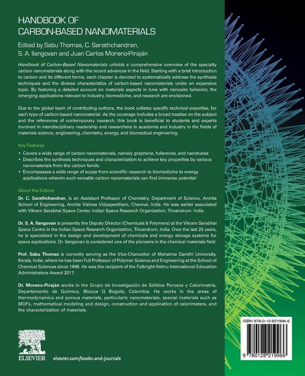 Produktbild: Handbook of Carbon-Based Nanomaterials