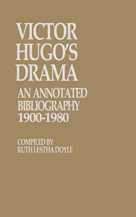 Produktbild: Victor Hugo's Drama