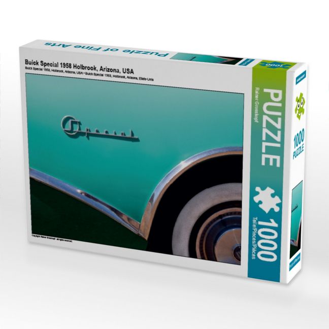 Produktbild: CALVENDO Puzzle Buick Special 1958 Holbrook, Arizona, USA | 1000 Teile Lege-Gr&ouml;&szlig;e 64x48cm Foto-Puzzle f&uuml;r gl&uuml;ckliche Stunden