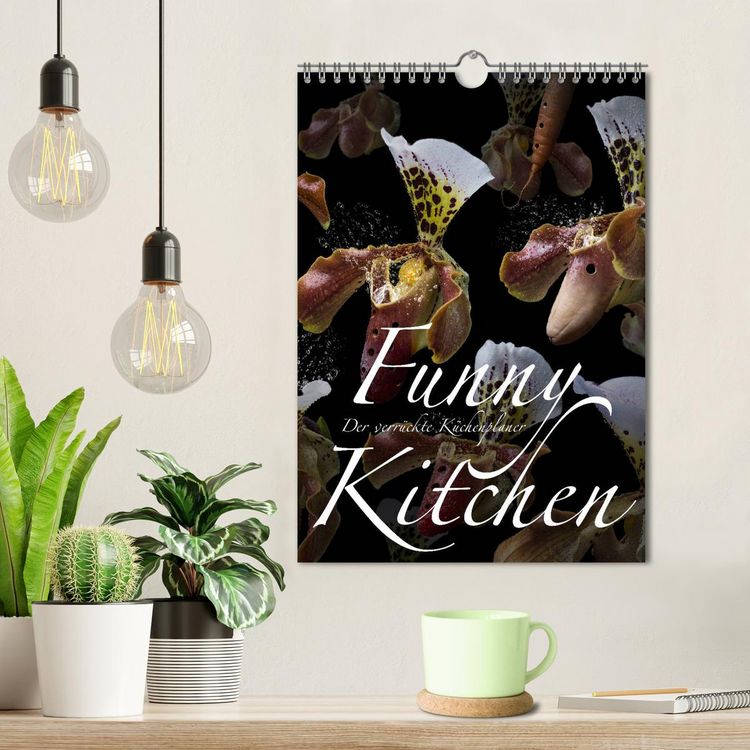 Produktbild: Funny Kitchen - Der verr&uuml;ckte K&uuml;chenplaner (Wandkalender 2026 DIN A4 hoch), CALVENDO Monatskalender