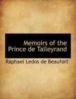 Produktbild: Memoirs of the Prince de Talleyrand