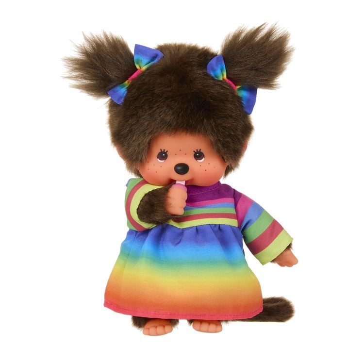 Produktbild: Monchhichi 20cm Rainbow Dress Girl