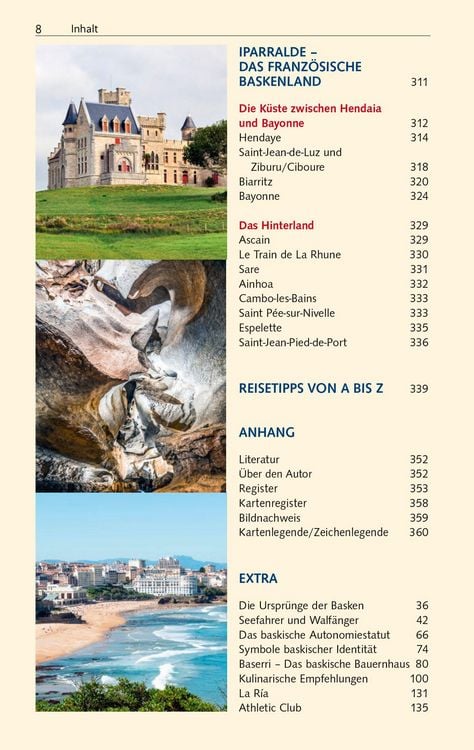 Produktbild: TRESCHER Reisef&uuml;hrer Baskenland