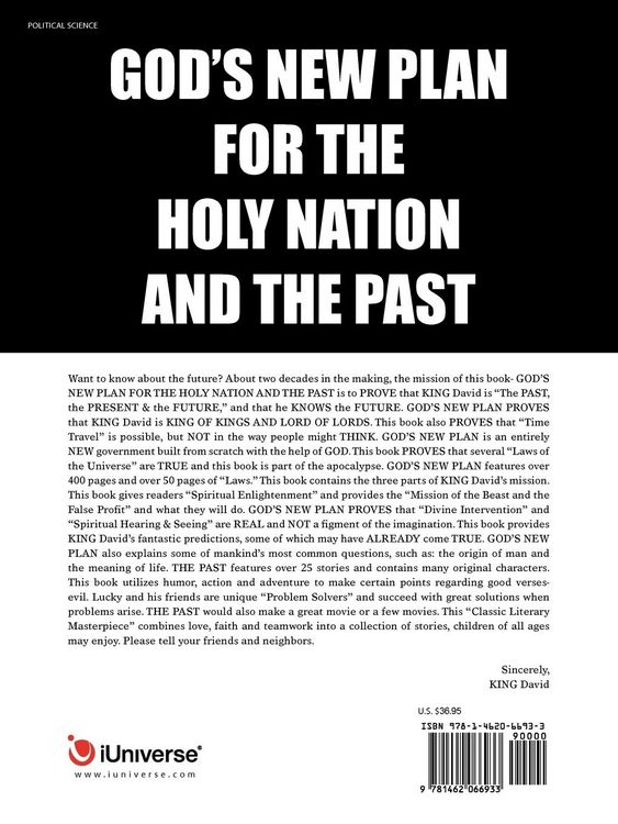 Produktbild: God's New Plan for the Holy Nation and the Past