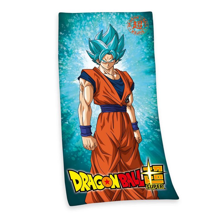 Produktbild: Klaus Herding - Dragonball Strandtuch Velourstuch 75x150cm