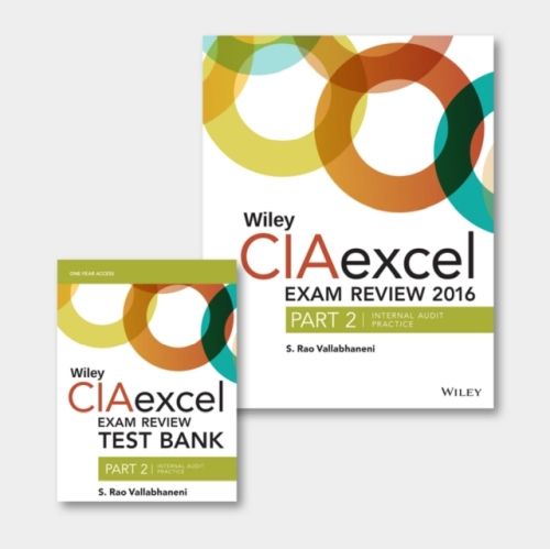 Produktbild: Wiley CIAexcel Exam Review + Test Bank 2016