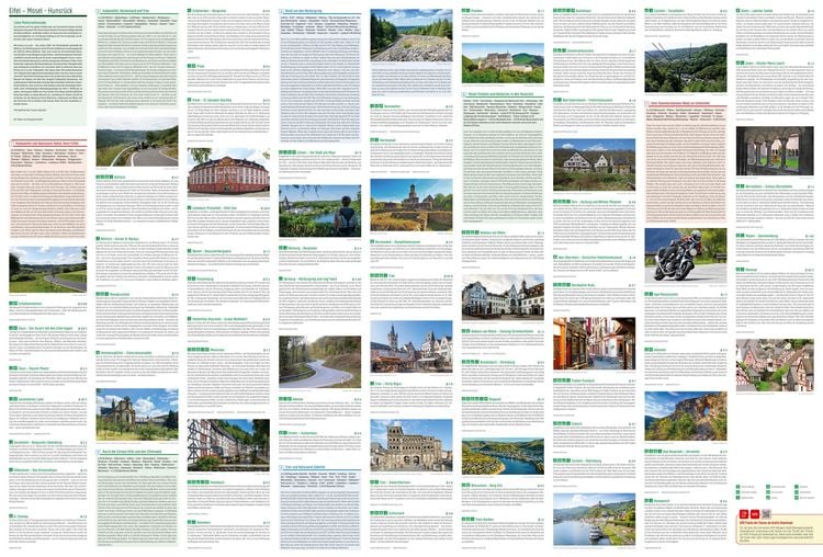 Produktbild: freytag & berndt Motorradkarte Eifel - Mosel - Hunsr&uuml;ck 1:200.000