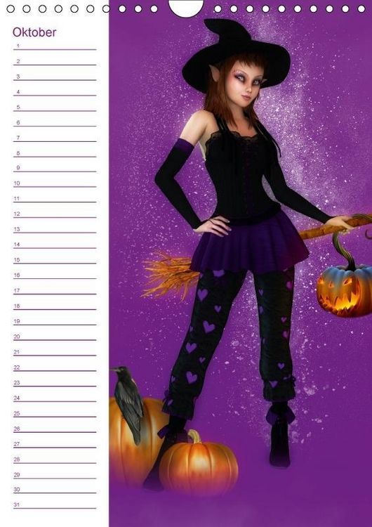 Produktbild: M&auml;dchen im Manga Style (Wandkalender immerw&auml;hrend DIN A4 hoch)