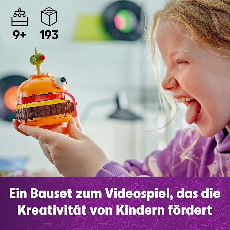 Produktbild: LEGO Fortnite 77070 Durrr Burger, Gamer Spielzeug ab 9 Jahren, Geschenk