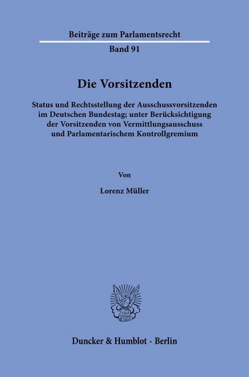 Produktbild: Die Vorsitzenden
