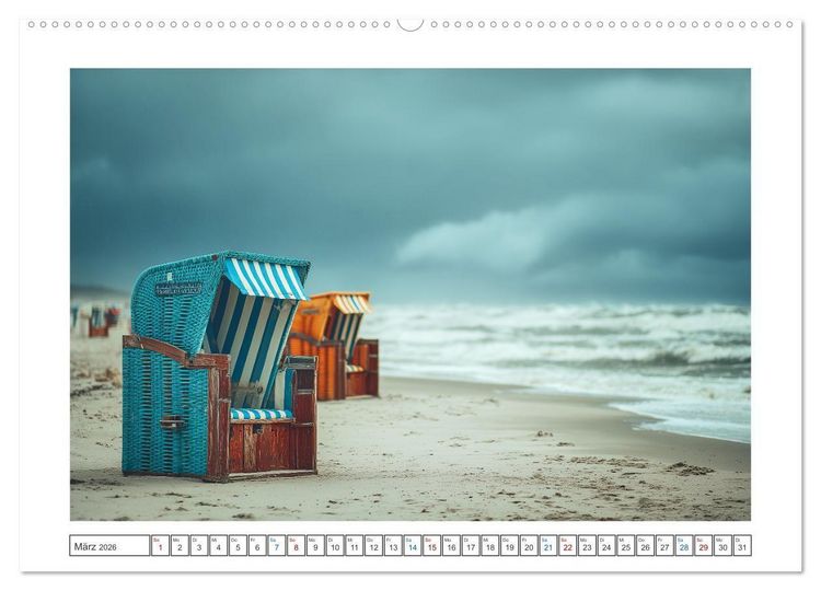 Produktbild: St&uuml;hle K&ouml;rbe Liegen (Wandkalender 2026 DIN A2 quer), CALVENDO Monatskalender