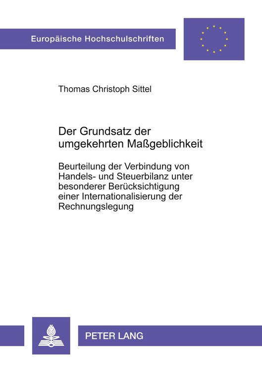 Produktbild: Der Grundsatz der umgekehrten Ma&szlig;geblichkeit
