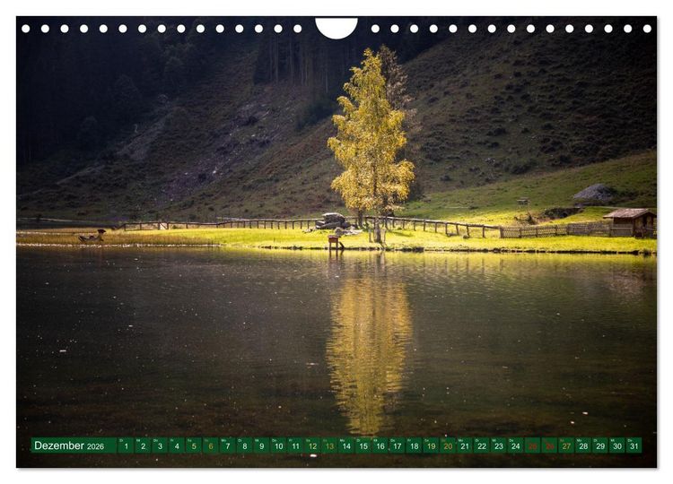 Produktbild: Sch&ouml;ne Alpenl&auml;nder (Wandkalender 2026 DIN A4 quer), CALVENDO Monatskalender