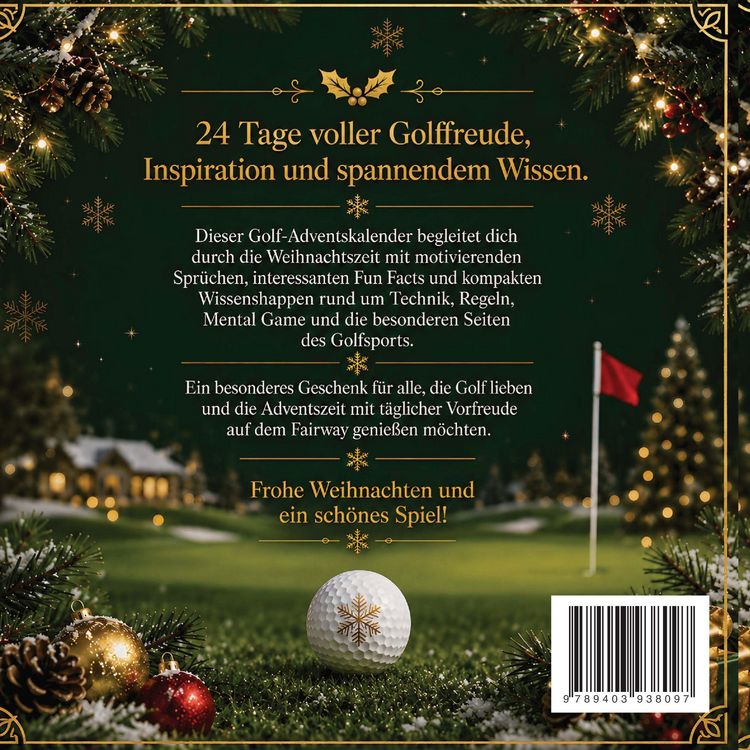 Produktbild: Golf Adventskalender Buch