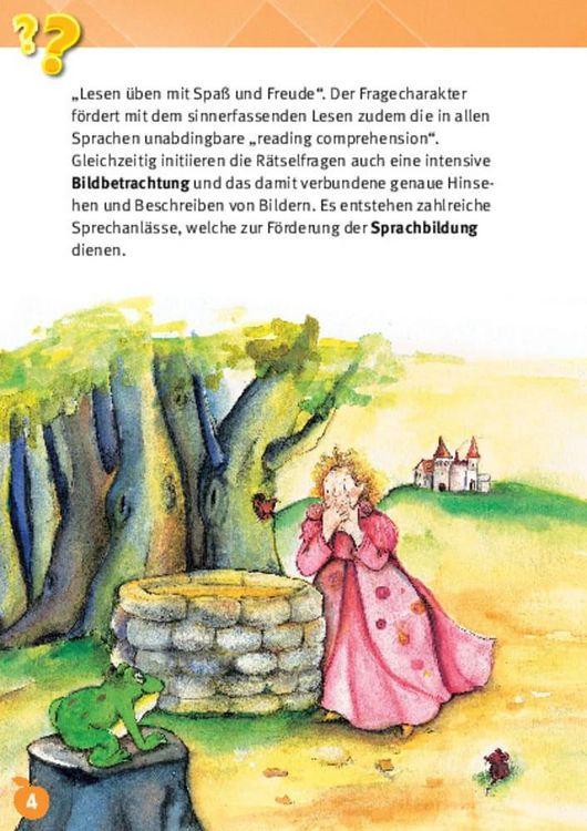 Produktbild: Lesen &uuml;ben mit Bilderr&auml;tseln zum Froschk&ouml;nig. 34 Bildkarten zur Lesef&ouml;rderung