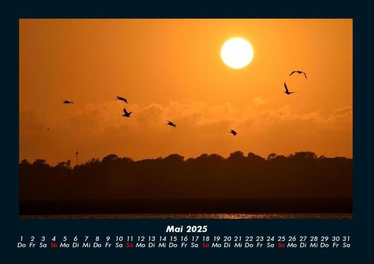 Produktbild: Sonnenunterg&auml;nge 2025 Fotokalender DIN A4
