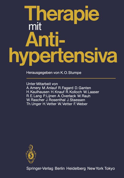 Produktbild: Therapie mit Antihypertensiva