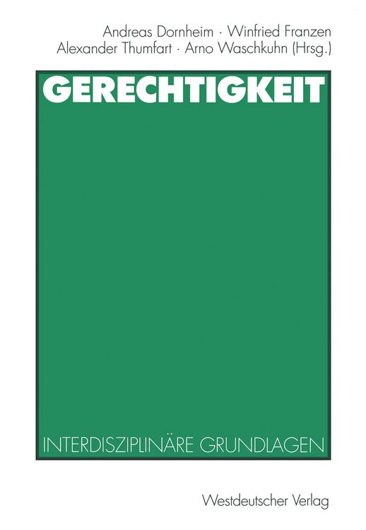Produktbild: Gerechtigkeit