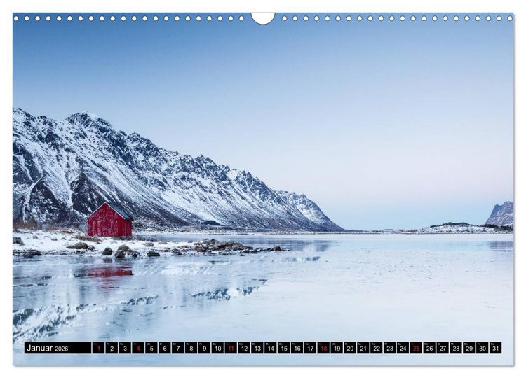 Produktbild: Wilde Landschaften (Wandkalender 2026 DIN A3 quer), CALVENDO Monatskalender
