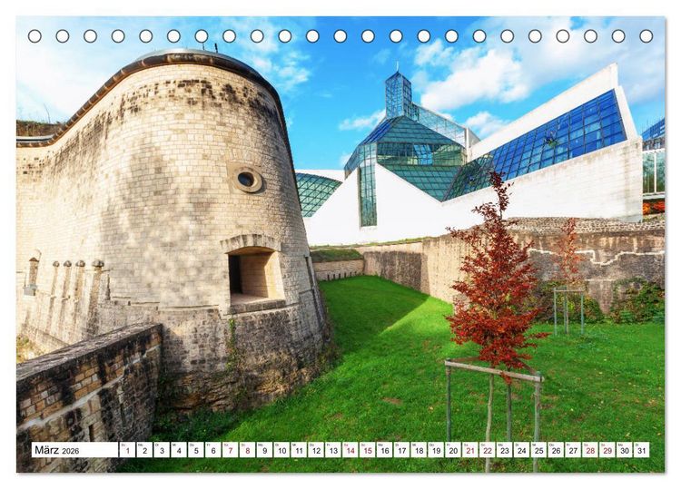 Produktbild: Architektonische Zeitspr&uuml;nge (Tischkalender 2026 DIN A5 quer), CALVENDO Monatskalender