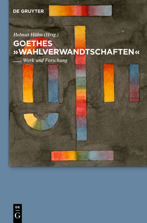 Produktbild: Goethes "Wahlverwandtschaften"