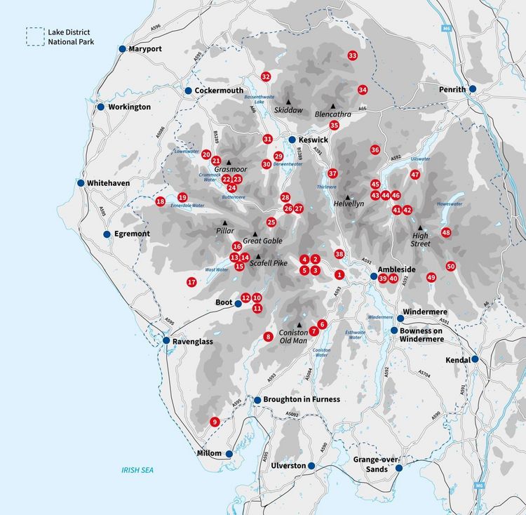 Produktbild: Best Walks in the Lake District