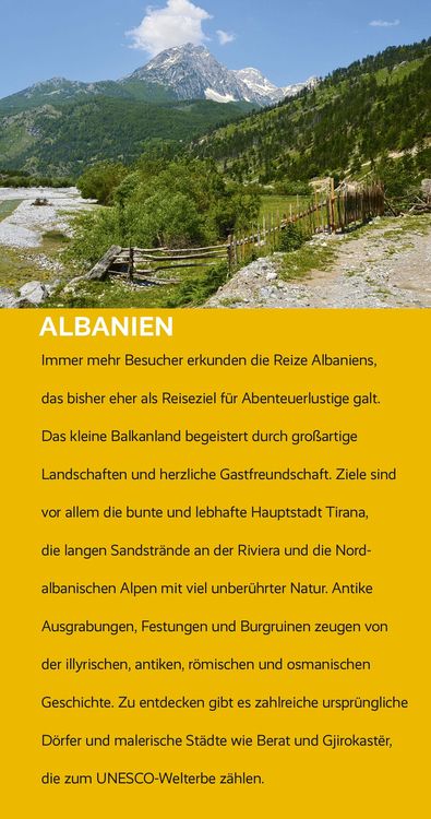 TRESCHER Reiseführer Albanien