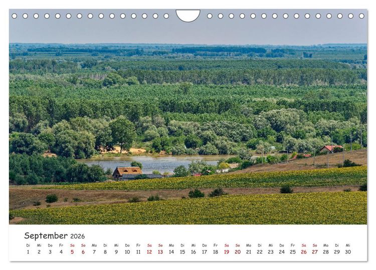 Produktbild: Donau-Delta (Wandkalender 2026 DIN A4 quer), CALVENDO Monatskalender
