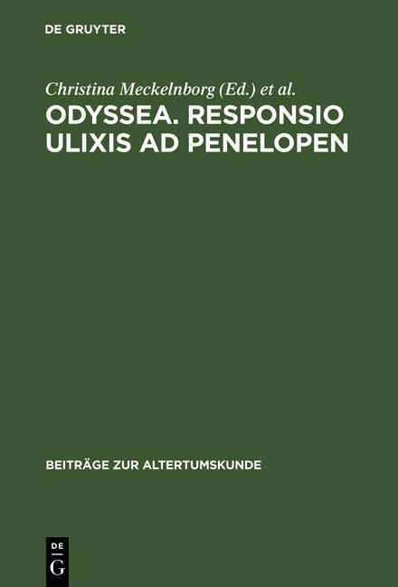 Produktbild: Odyssea. Responsio Ulixis ad Penelopen