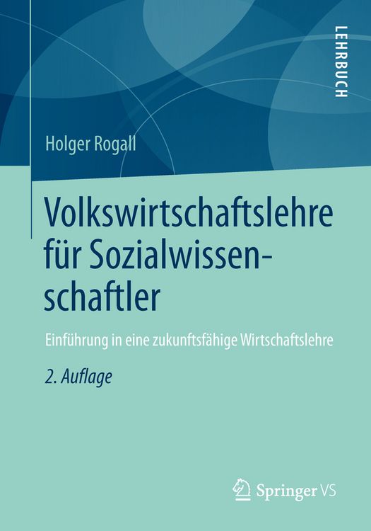 Produktbild: Volkswirtschaftslehre f&uuml;r Sozialwissenschaftler