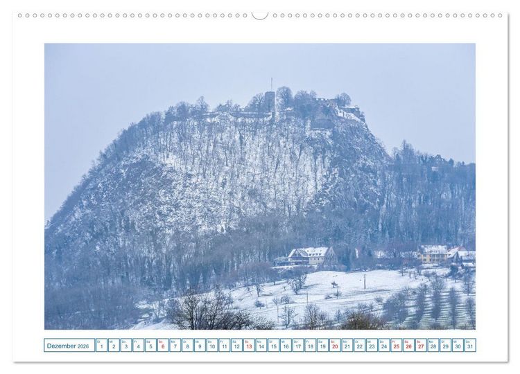 Produktbild: HEGAUBERGE (Wandkalender 2026 DIN A2 quer), CALVENDO Monatskalender