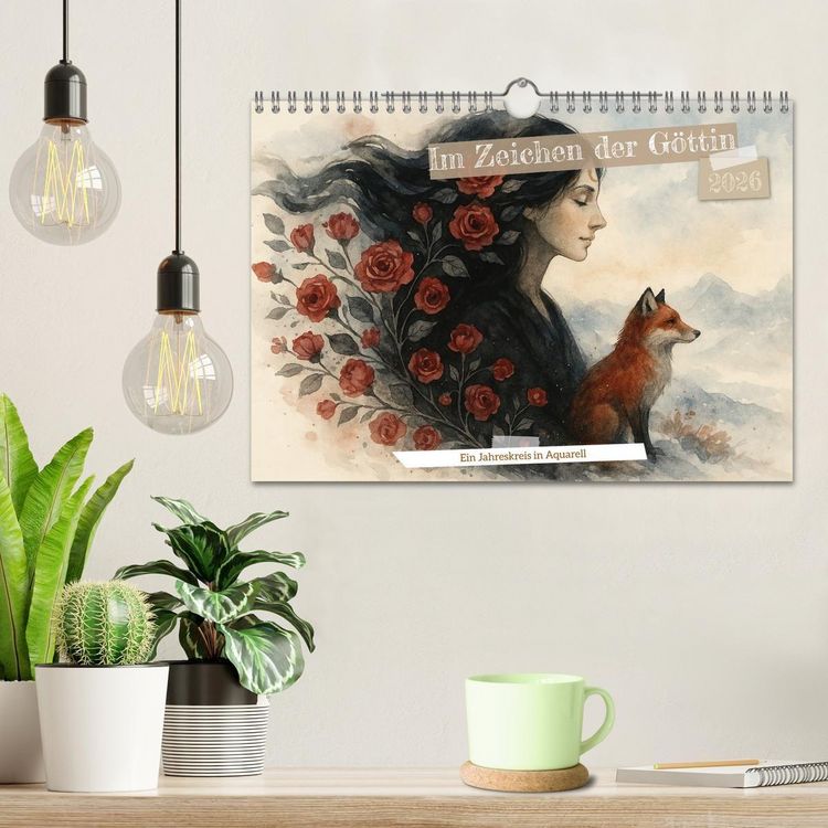 Produktbild: Im Zeichen der G&ouml;ttin (Wandkalender 2026 DIN A4 quer), CALVENDO Monatskalender