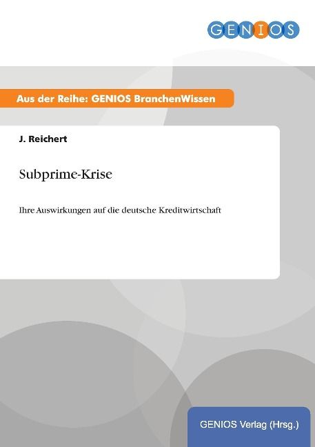 Produktbild: Subprime-Krise
