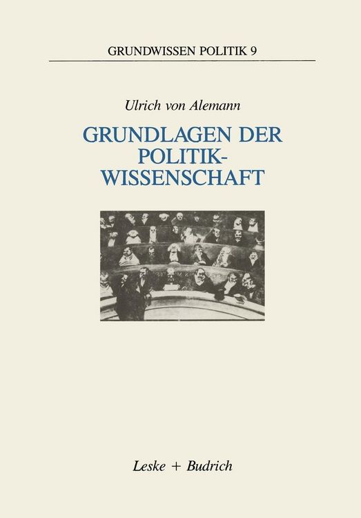 Produktbild: Grundlagen der Politikwissenschaft