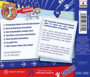 Produktbild: TKKG Junior - Die Schoko Erpressung,1 Audio-CD