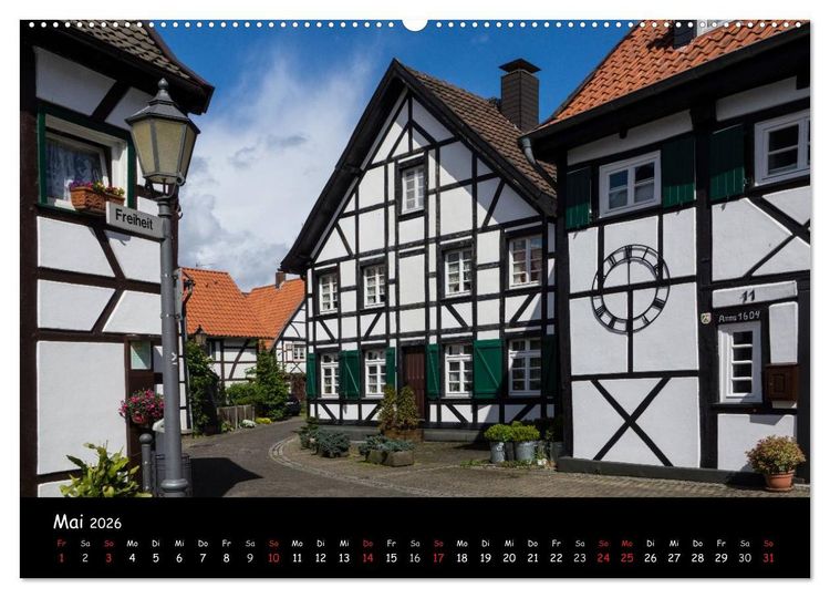 Produktbild: Altes Dorf Westerholt (Wandkalender 2026 DIN A2 quer), CALVENDO Monatskalender