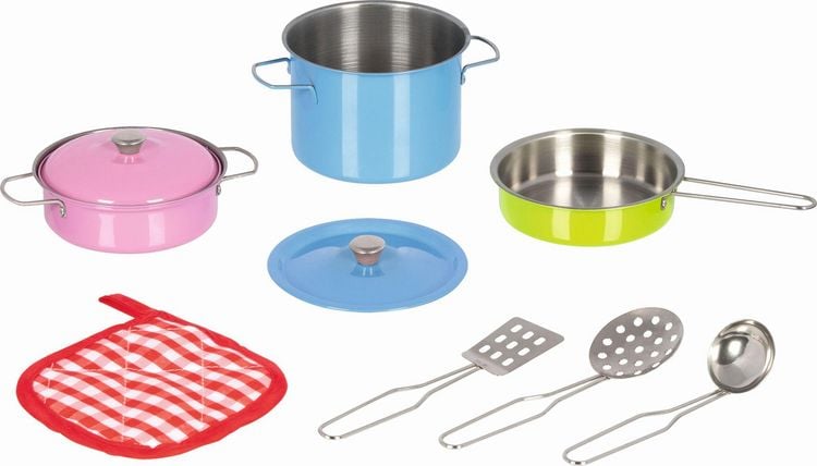 Produktbild: Kochset, farbenfroh