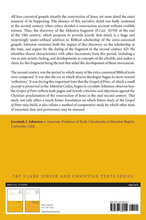 Produktbild: The Resurrection of Jesus in the Gospel of Peter