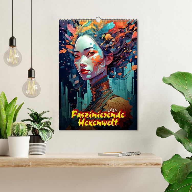 Produktbild: Faszinierende Hexenwelt (Wandkalender 2026 DIN A3 hoch), CALVENDO Monatskalender