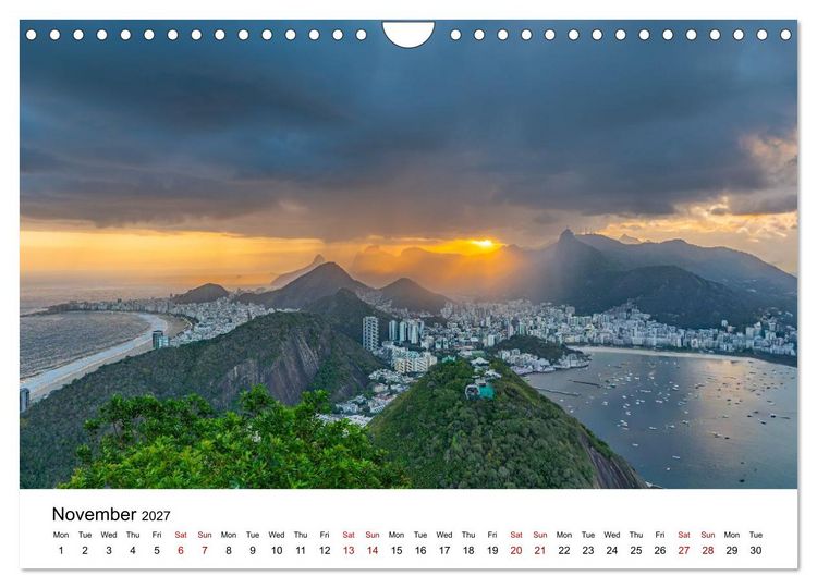Produktbild: Magical sunsets. Lights between heaven and earth (Wall Calendar 2027 DIN A4 landscape), CALVENDO 12 Month Wall Calendar