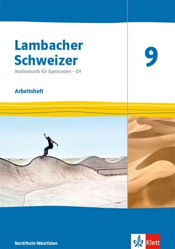 Produktbild: Lambacher Schweizer Mathematik 9 - G9. Arbeitsheft plus Löungsheft Klasse 9. Ausgabe Nordrhein-Westfalen