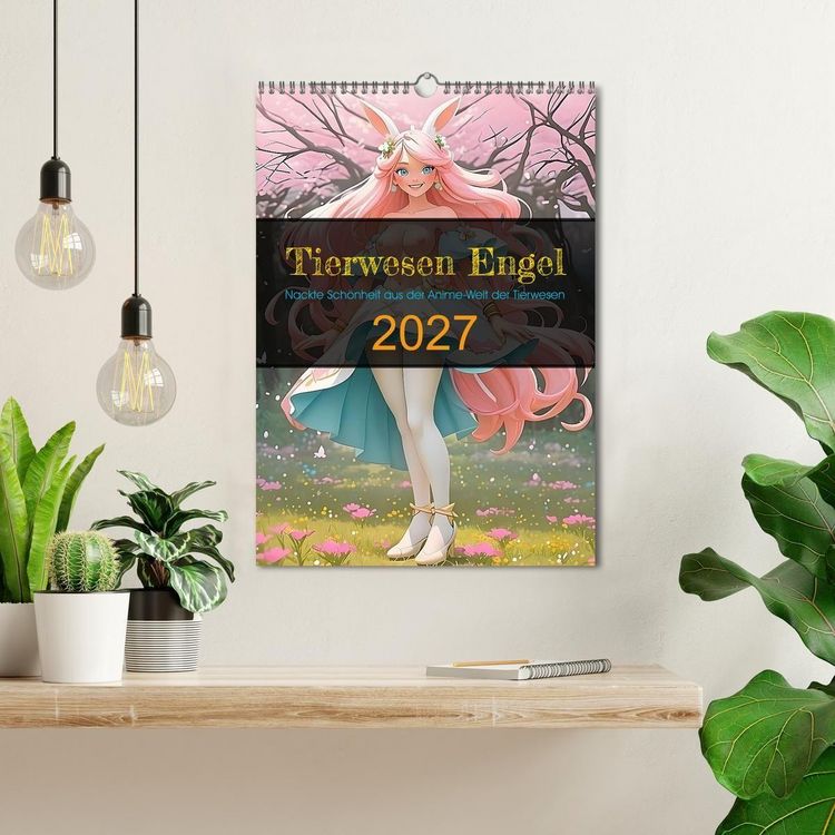 Produktbild: Tierwesen Engel (Wandkalender 2027 DIN A3 hoch), CALVENDO Monatskalender